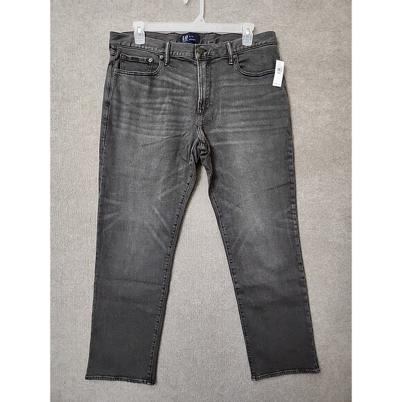 Gap Other - Gap Jeans Mens 38x32 Gray Wash Straight Leg Cotton NEW